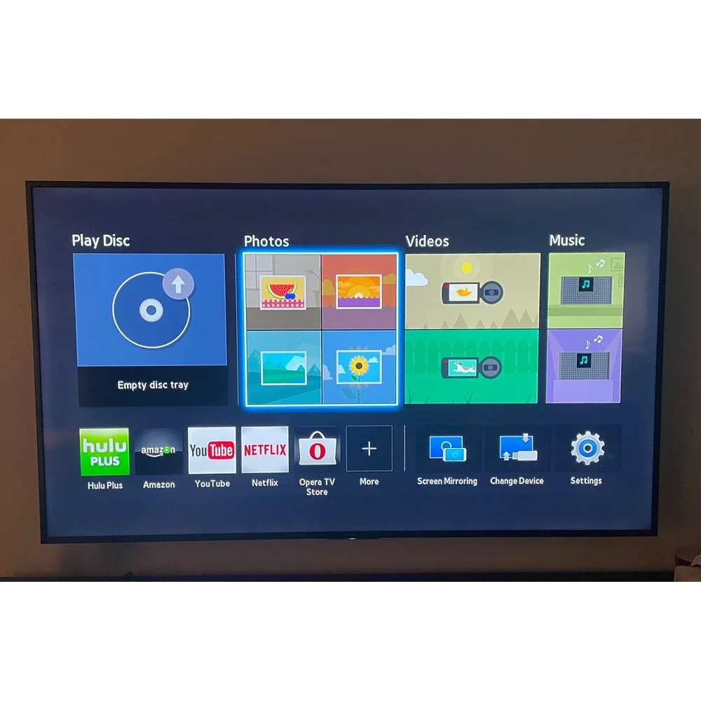Samsung BD-HM59C Smart 3D Blu-ray Disc Player WiFi Streaming 1080p Blk No Remote